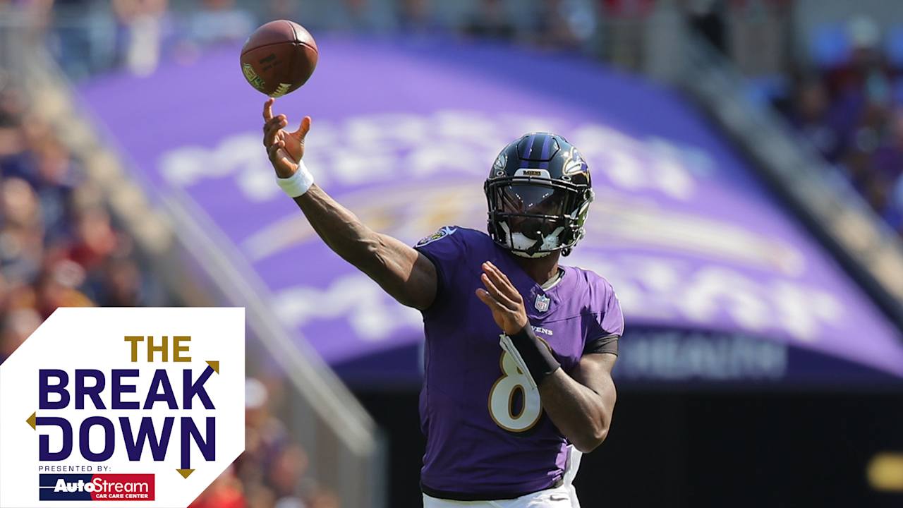 Brown’s five thoughts on Ravens’ offense, win vs. Commanders