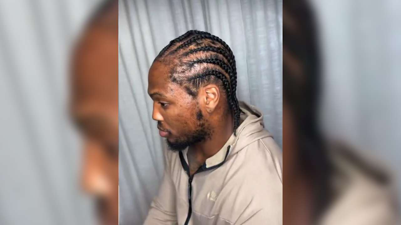 Derrick Henry Rocks New Hairstyle