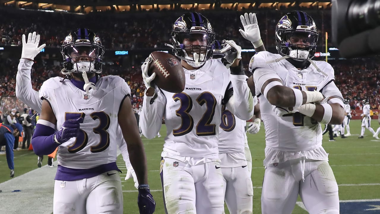 All Five Ravens Interceptions vs. 49ers Highlights, Week 16