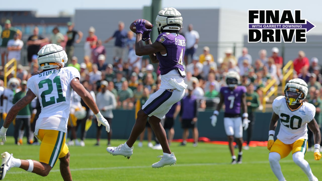 Zay Flowers Showed His Leadership in Green Bay | Final Drive