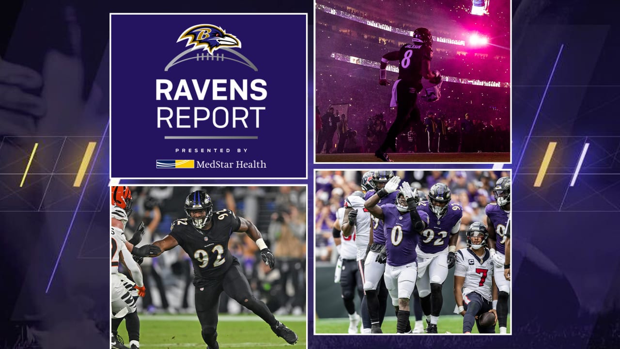 Ravens Report Divisional Playoffs vs. Texans