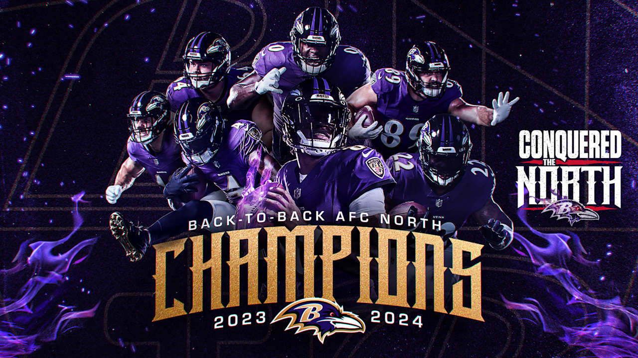 Ravens Win Second Straight AFC North Title