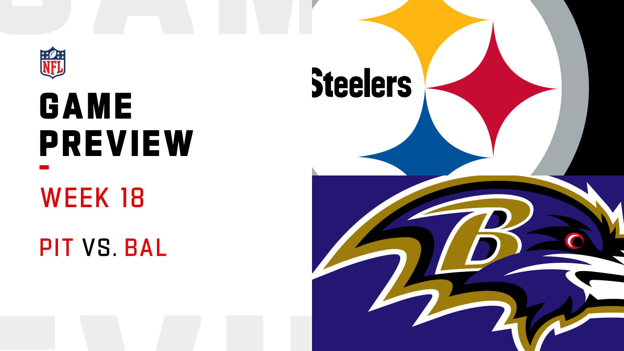 Steelers vs. Ravens Preview Week 18