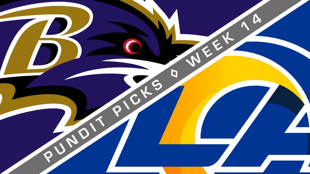 Pundit Picks: Ravens Favored To Beat Rams, Week 14