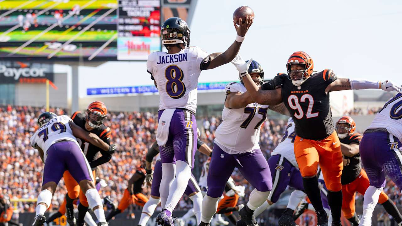 Lamar Jackson's Best Plays In Overtime Win Vs. Bengals | Ravens-Bengals ...