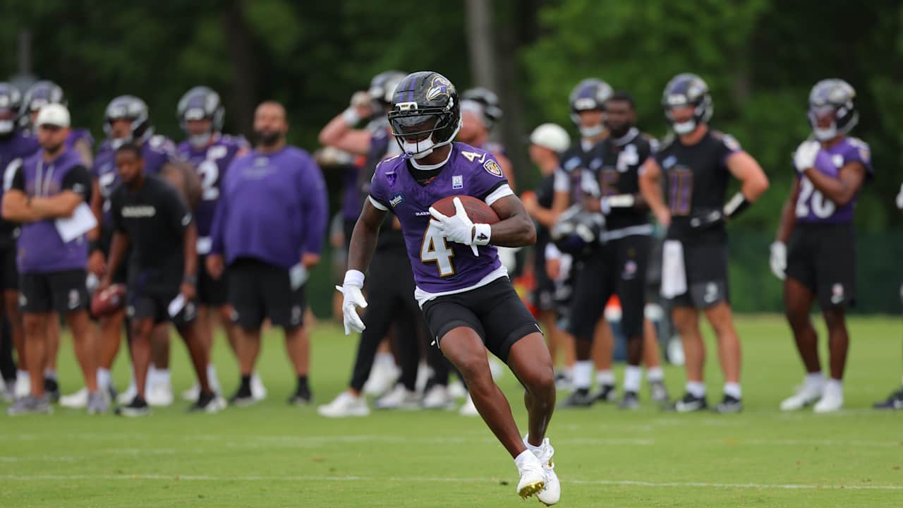 Practice Report: Ravens Offense Starts Training Camp Hot