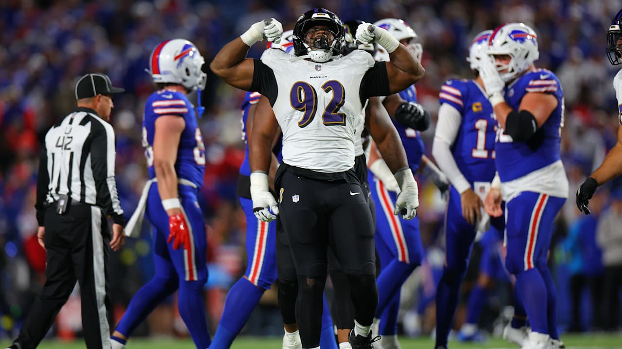 Highlight: Nnamdi Madubuike Brings Down Josh Allen for Sack