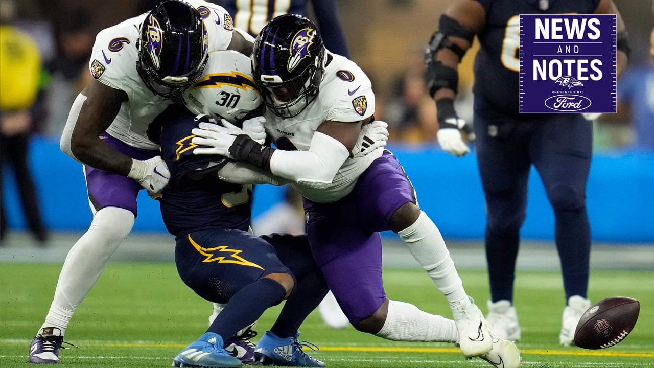 Ravens Looking to Improve Their Run Defense News & Notes