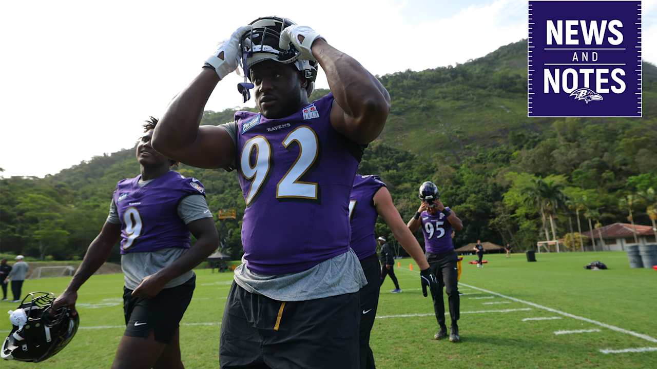 Ravens Feel Good After Long Flight to Brazil | News & Notes