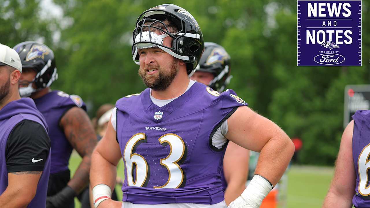 News & Notes: Lamar Jackson Likes In-House Center Options