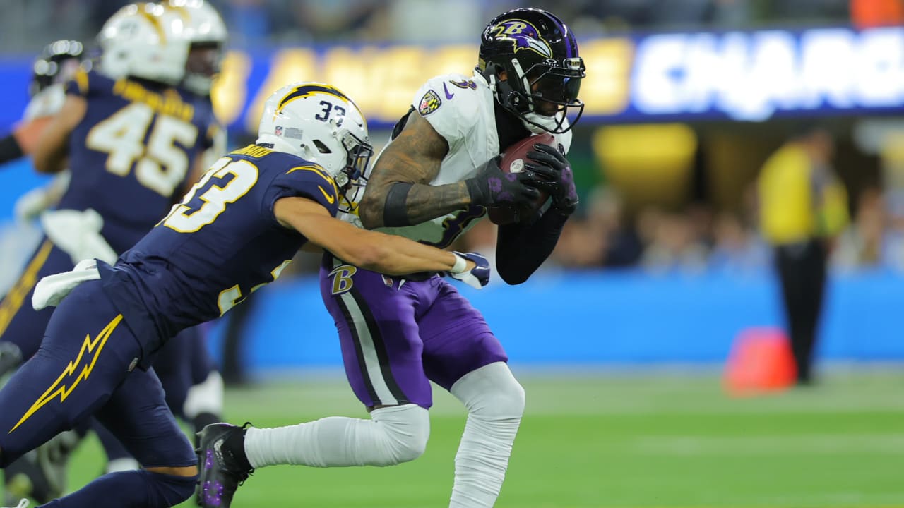 Top Plays From Ravens' Win Over Chargers on SNF | Week 12, 2023