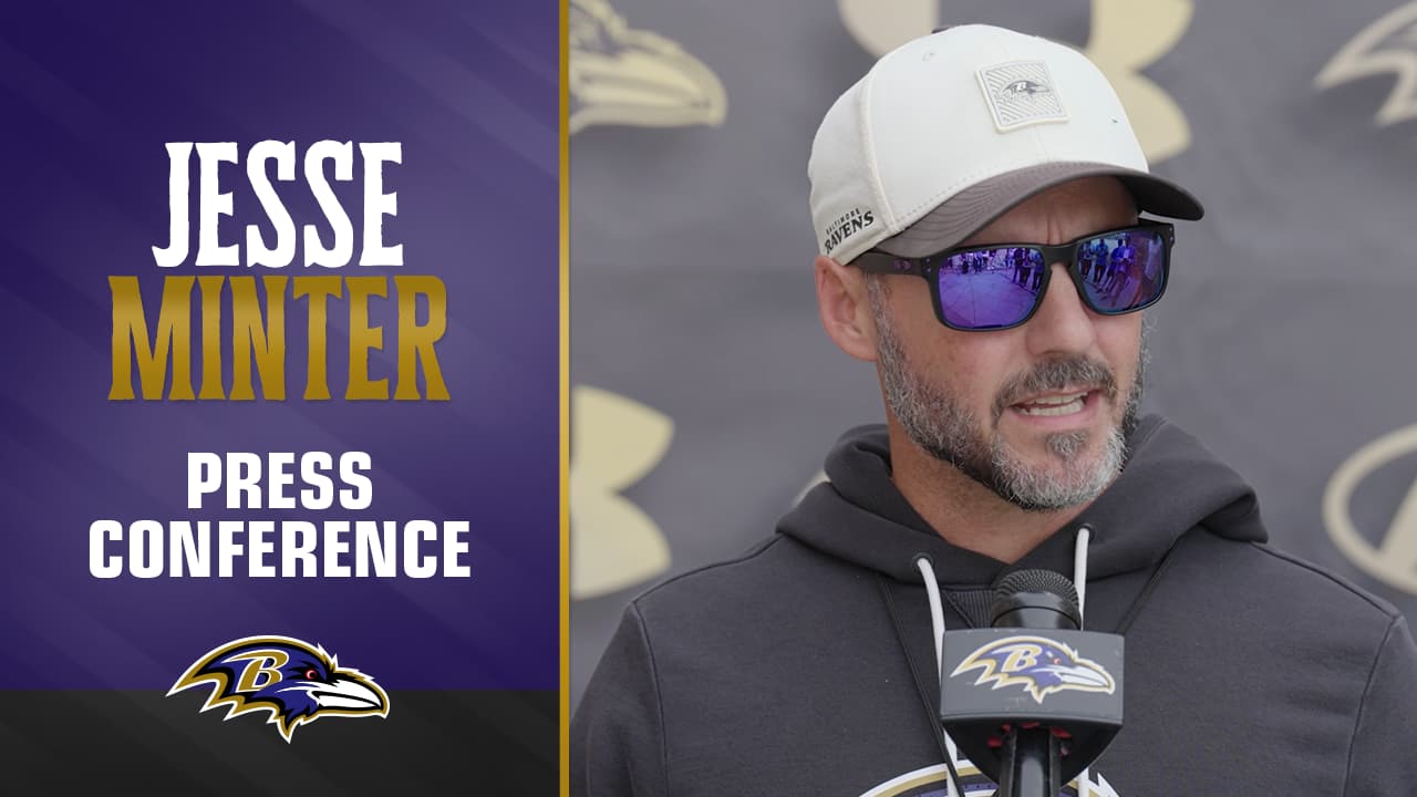 Jesse Minter Discusses Injuries, Tyler Huntley's Opportunity | Ravens ...