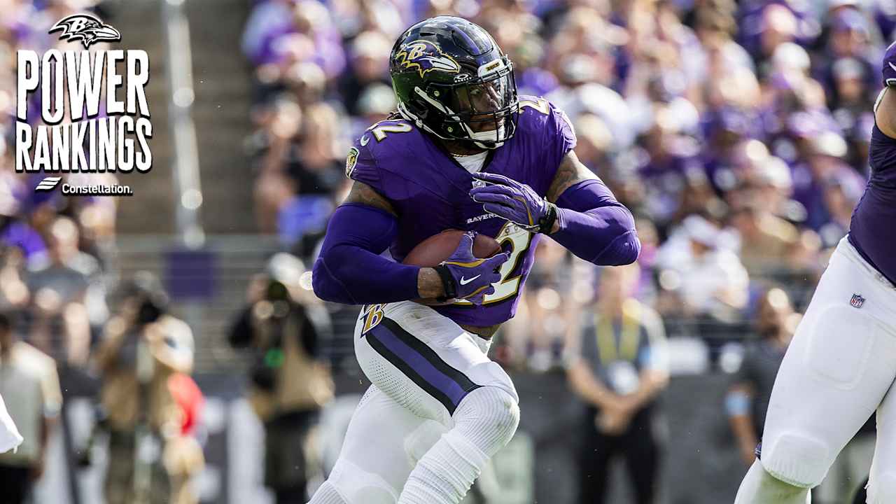 Power Rankings: Ravens Slide as Low as No. 17 After 0-2 Start