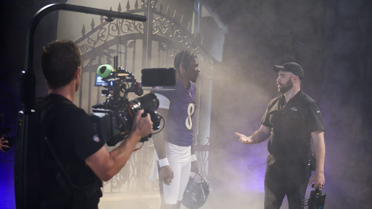 Photos of Ravens 2024 Media Day