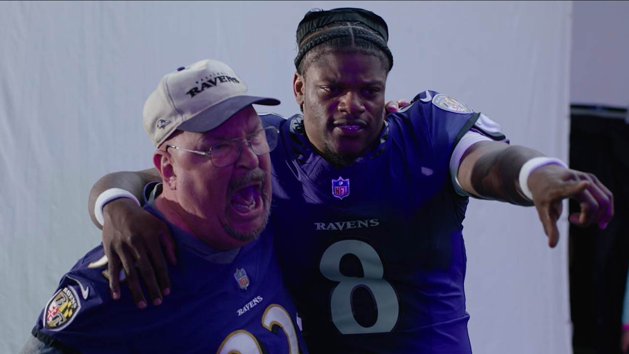 Watch Lamar Jackson Meet Real Fan Dan