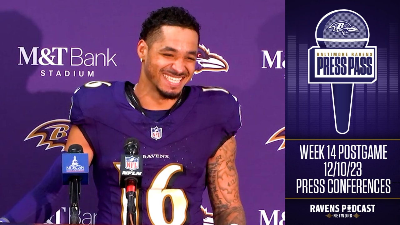 Rams-Ravens Week 14 Postgame Press Conferences 12/10