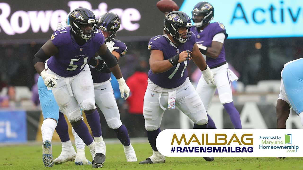 Mailbag: Will the Ravens Make More Offensive Line Moves?