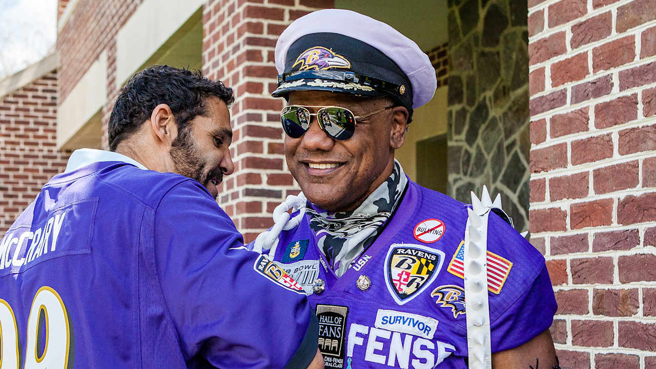 ravens long sleeve polo