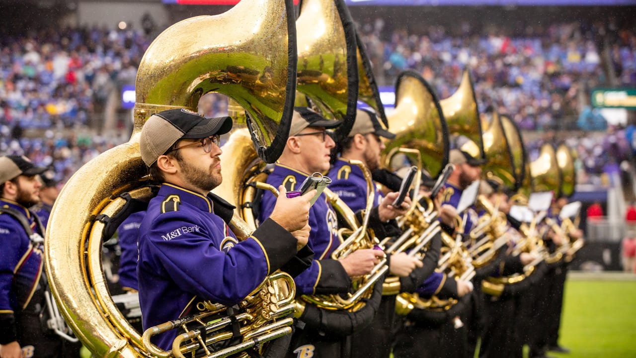 Baltimore’s Marching Ravens to Donate Musical Instruments