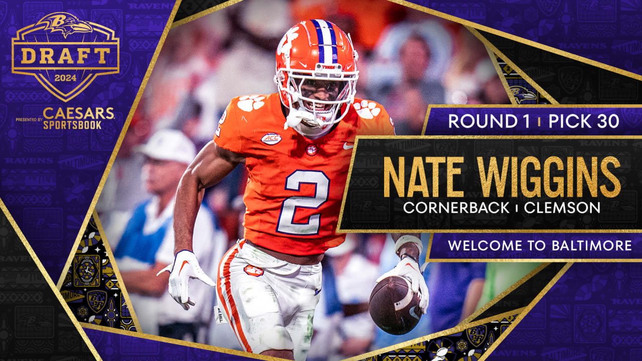 Ravens Get the ‘Best Cover Corner in the Draft’ in Nate Wiggins