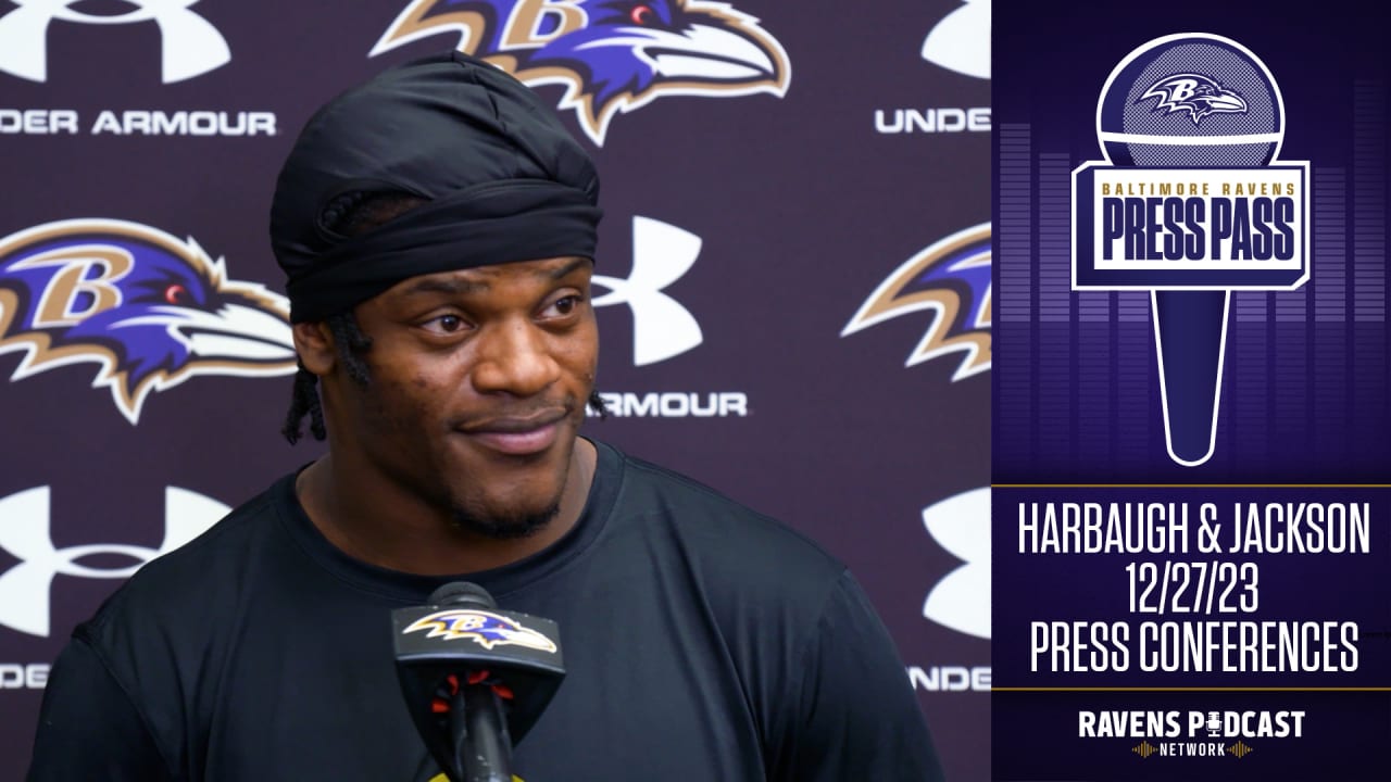 John Harbaugh & Lamar Jackson: Ravens Practice 12/27 Press Conferences