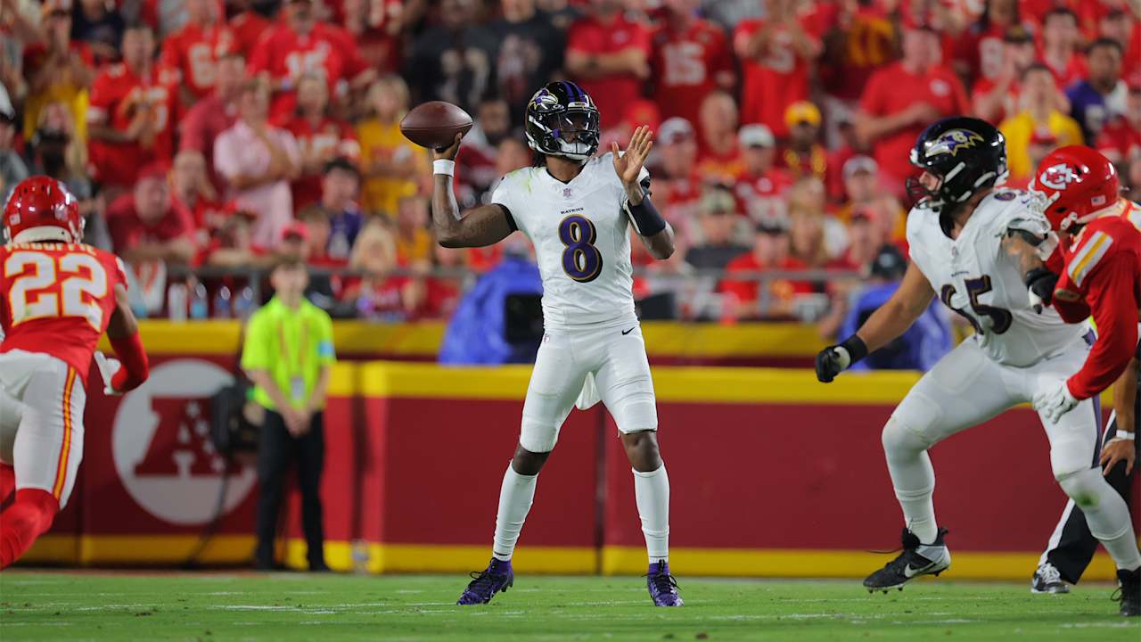 Lamar Jackson Finds Zay Flowers Over the Middle Highlights Ravens vs