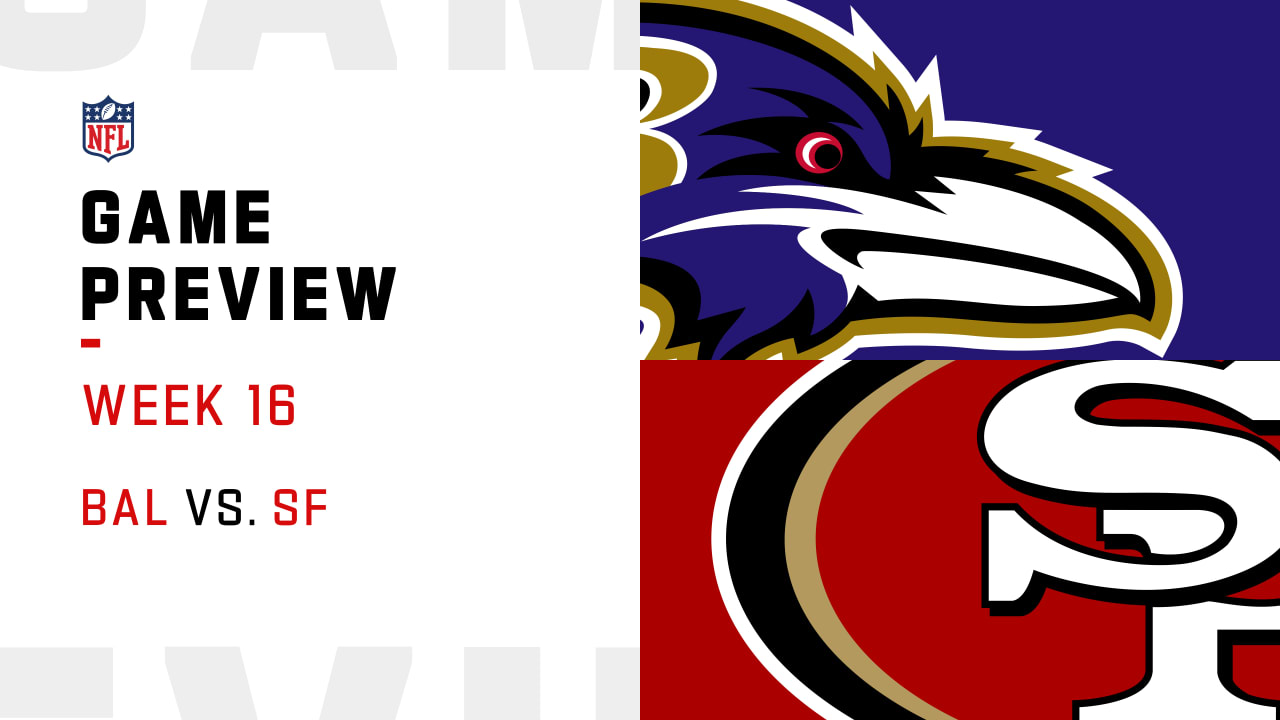 Ravens vs. 49ers Preview Week 16 NFL Network