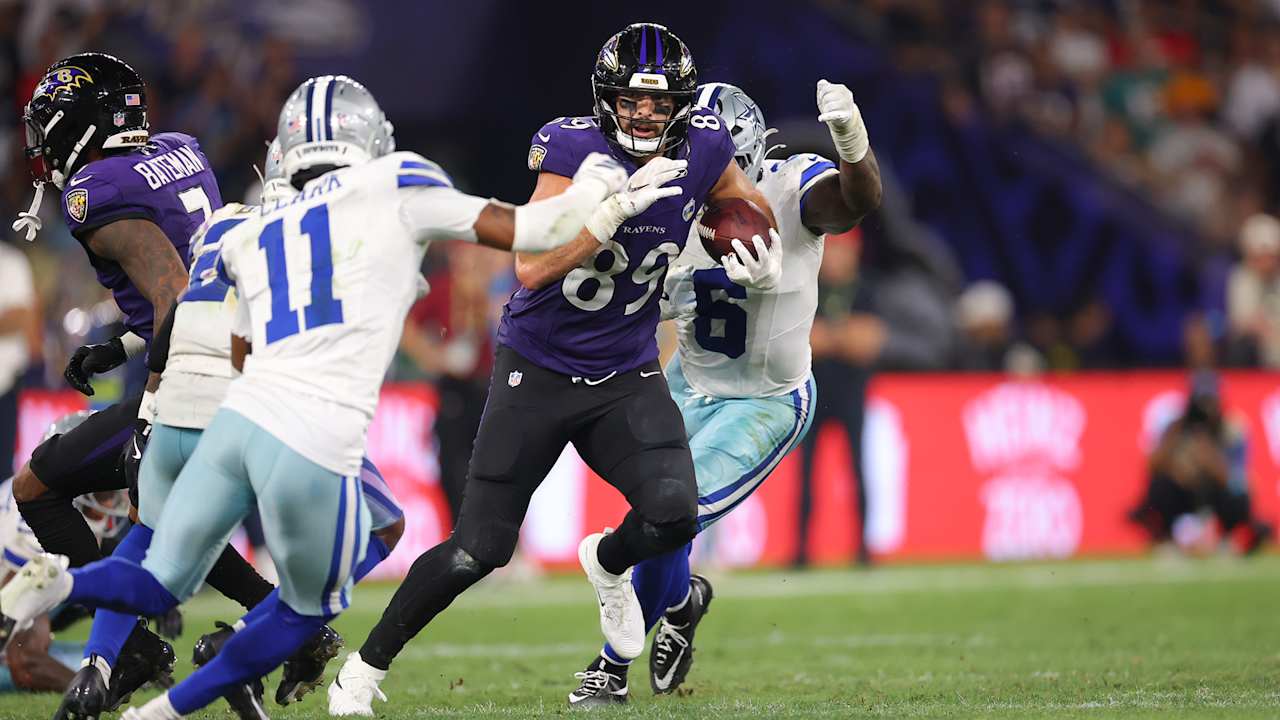 Clutch Mark Andrews Catch Moves Chains | Ravens Week 3 Highlights