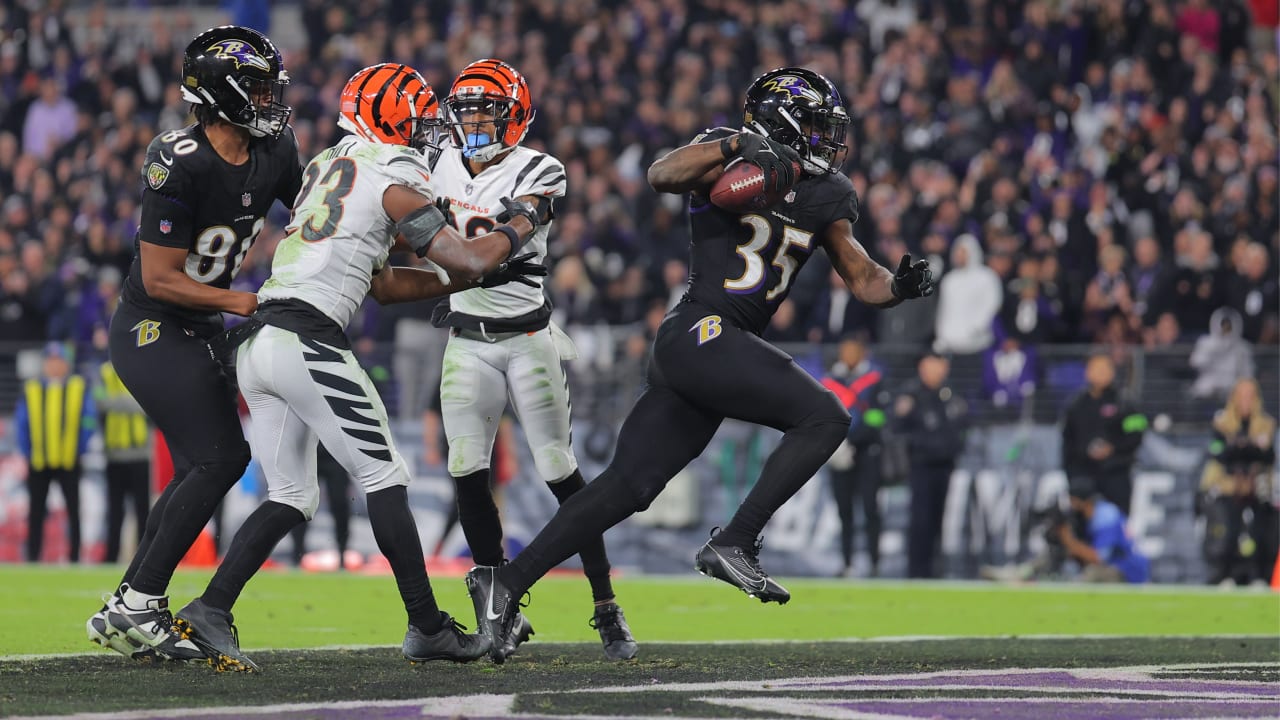Top Plays: Ravens' Best Plays vs. Bengals, Week 11