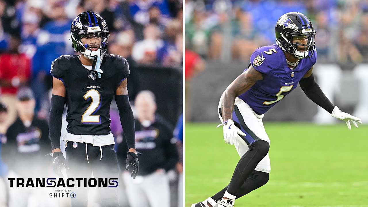 Ravens Make Several Roster Moves at Cornerback; Nate Wiggins Doesn’t Travel With Team