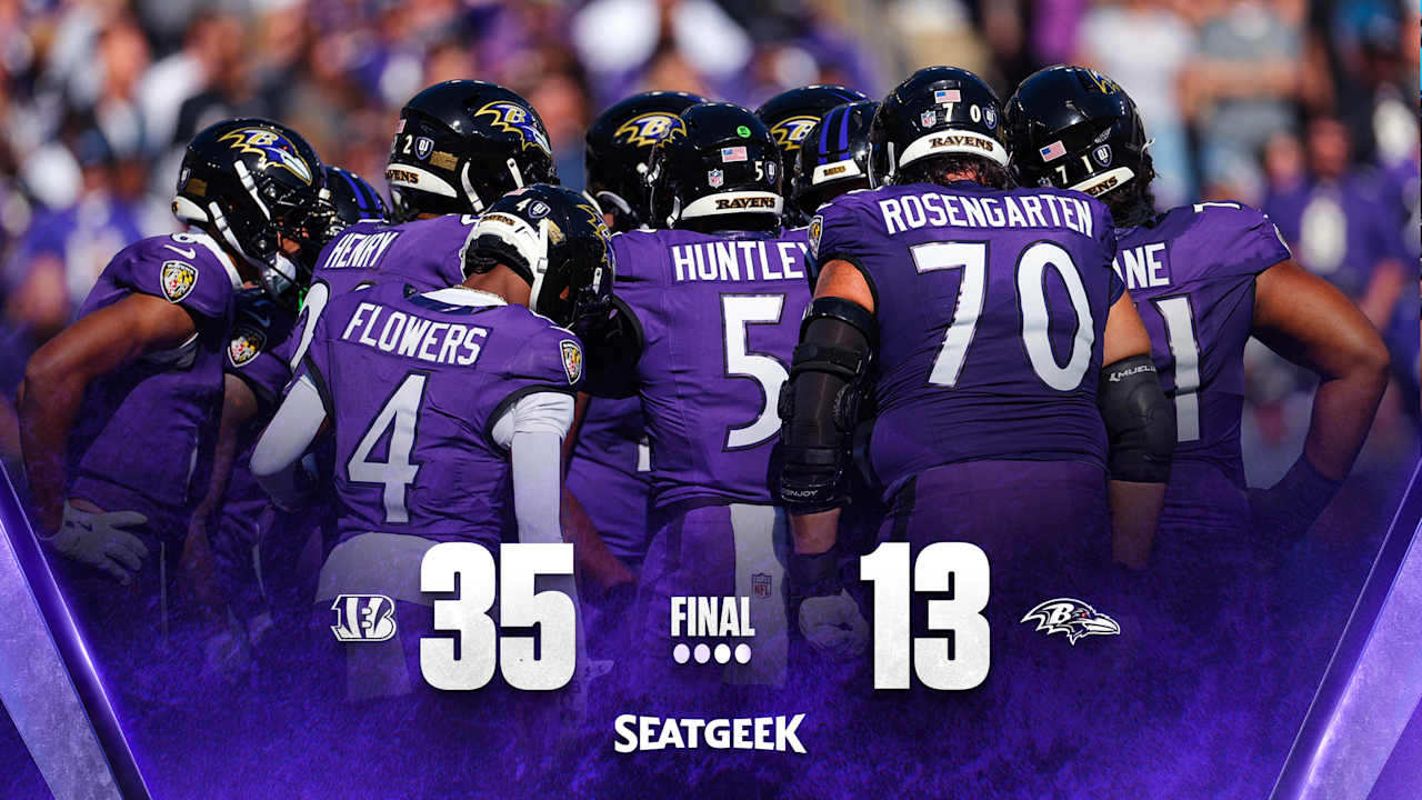 Second-Half Woes Sink Ravens in Loss to Bengals | Game Recap