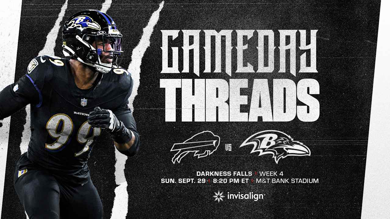 Gameday Threads Ravens to Wear AllBlack for Darkness Game BVM Sports