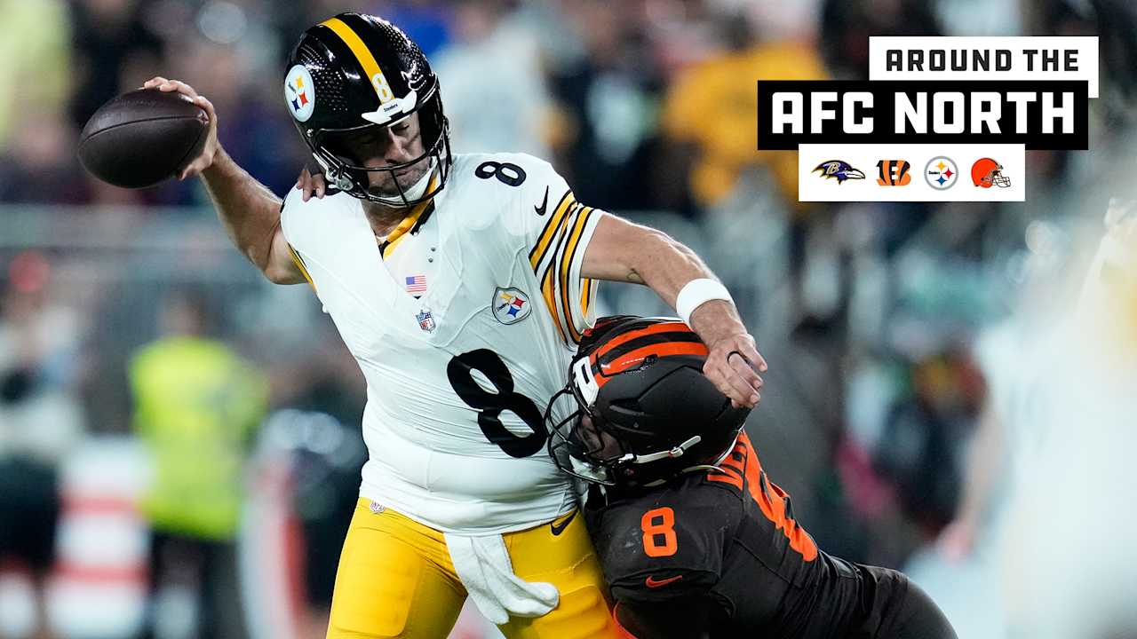 Around the AFC North: Steelers and Browns to Square Off for Division Lead in Week 8