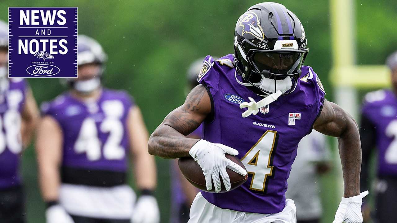News & Notes: Zay Flowers Is Healthy and Todd Monken Wants to Get Him the Ball More