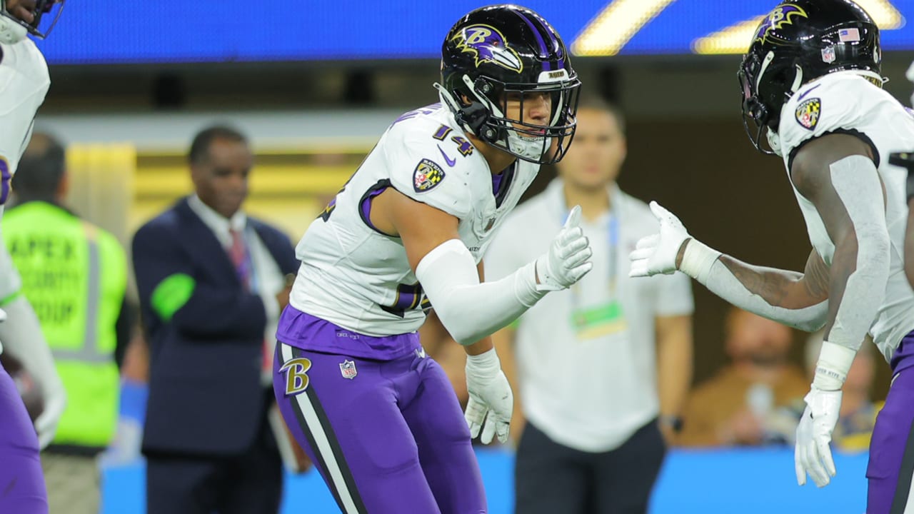 Kyle Hamilton Does 'Too Small' After Tackle for Loss | Ravens-Chargers ...