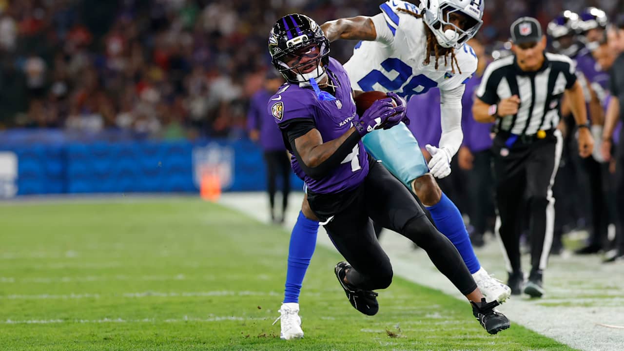 Zay Flowers Almost Scores on Jet Sweep | Ravens Week 3 Highlights