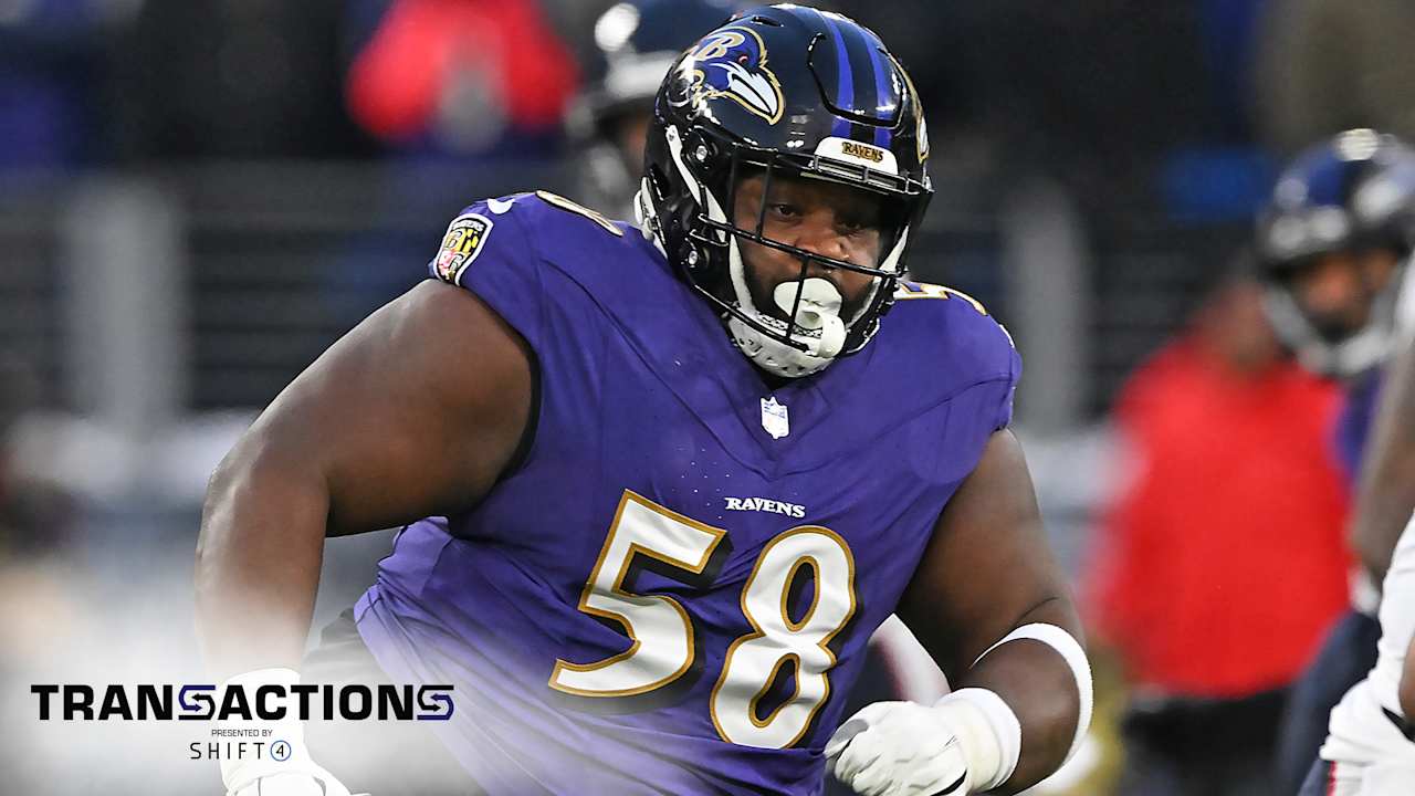 Ravens Move Michael Pierce to 53-Man Roster