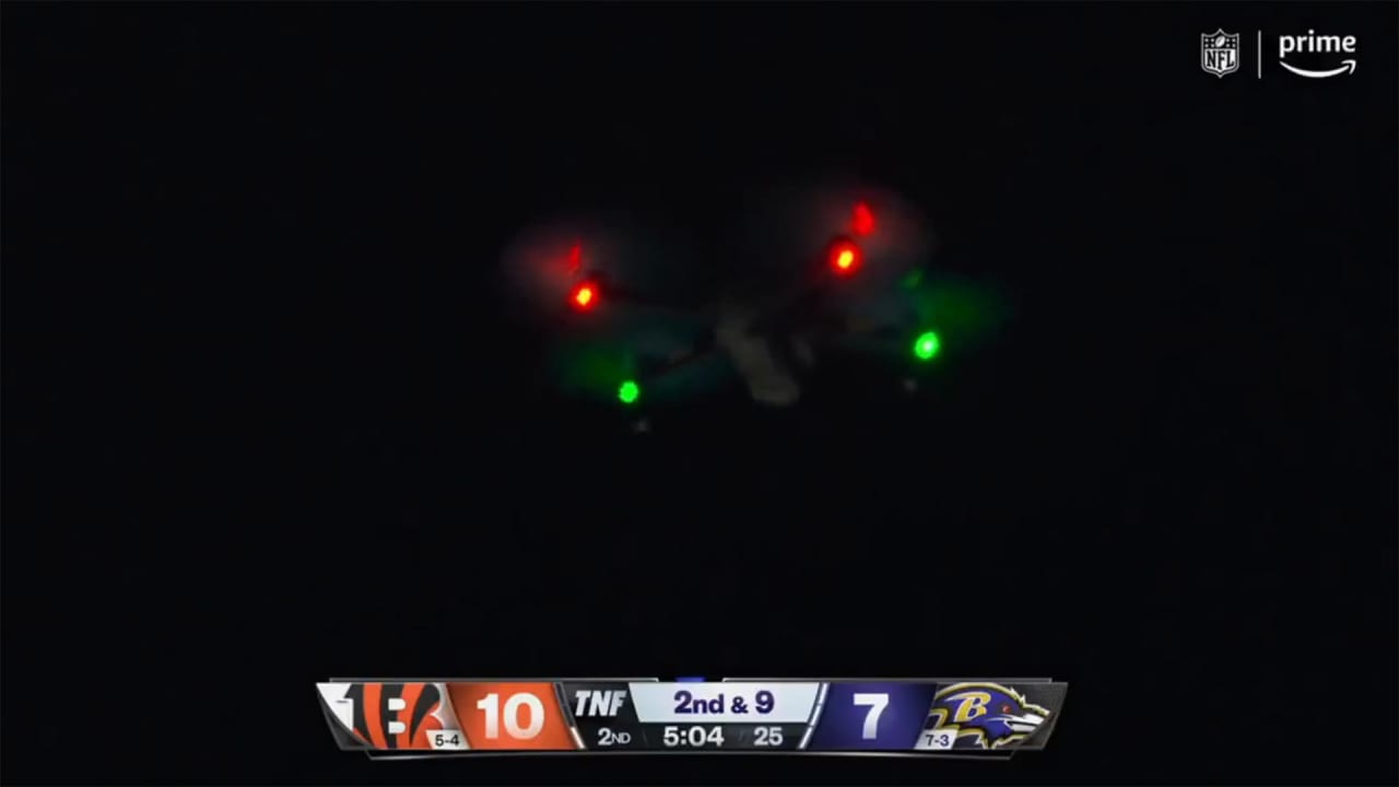 Drone with green and red deals lights