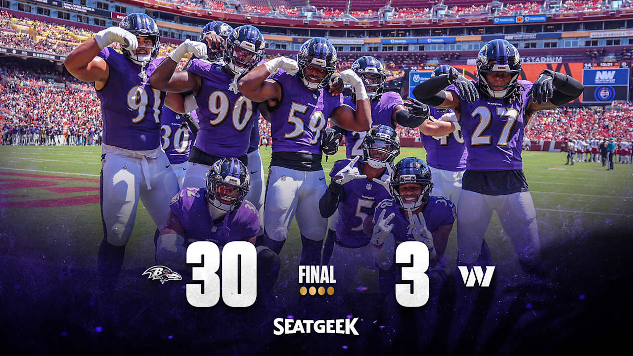 Ravens Dominate Commanders in Preseason Finale | Game Recap