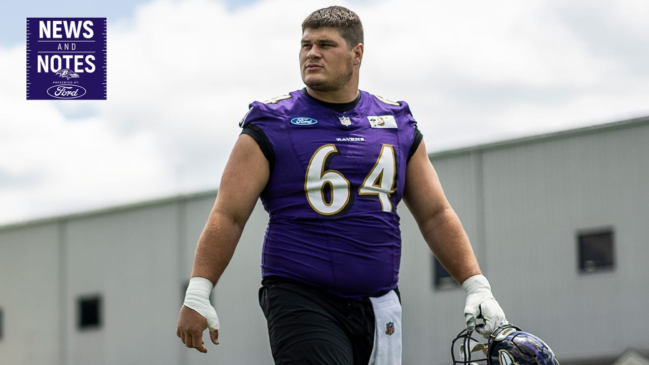 Tyler Linderbaum Dealing With Soft Tissue Injury, Will Miss Some Practice  Time | News & Notes