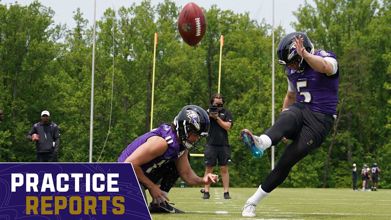 Practice Report: Takeaways From Start of Second Week of OTAs - Baltimore Ravens