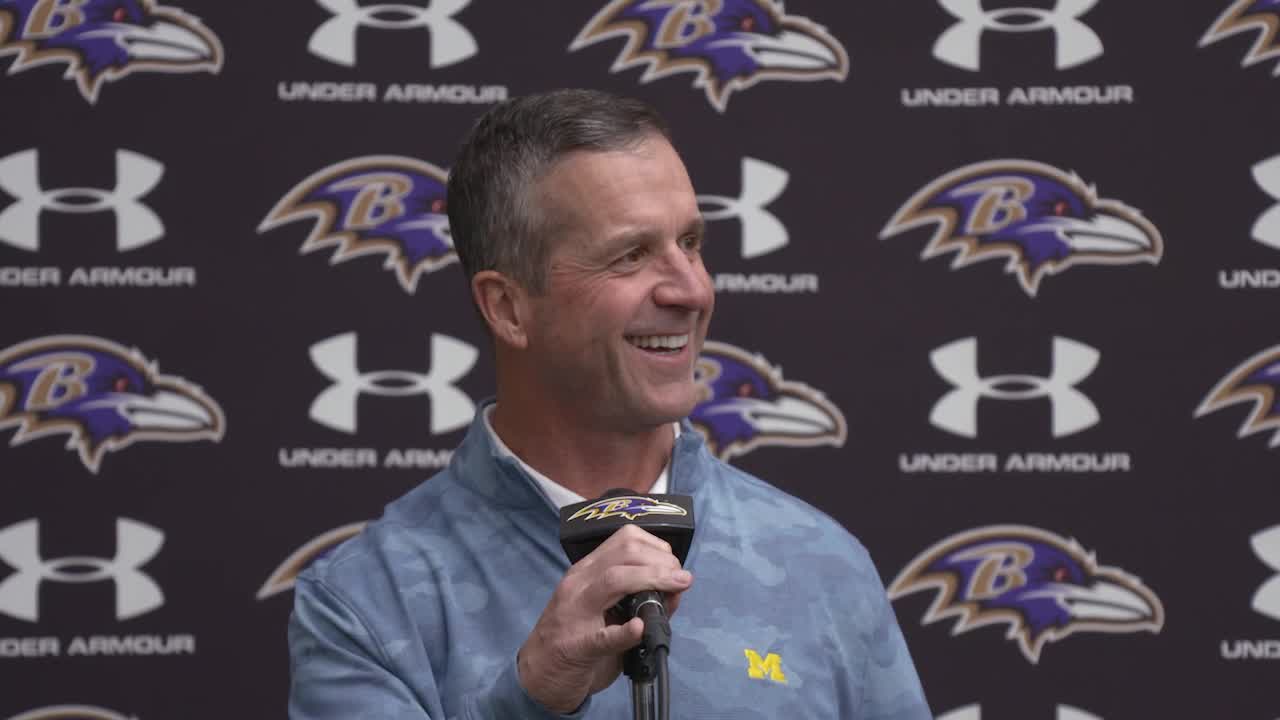 John Harbaugh Discusses the Decision Behind Challenging Plays