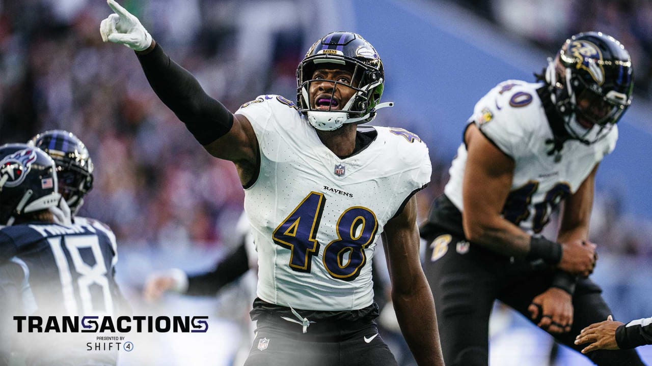 Ravens Make Roster Moves Before Finale vs. Steelers BVM Sports