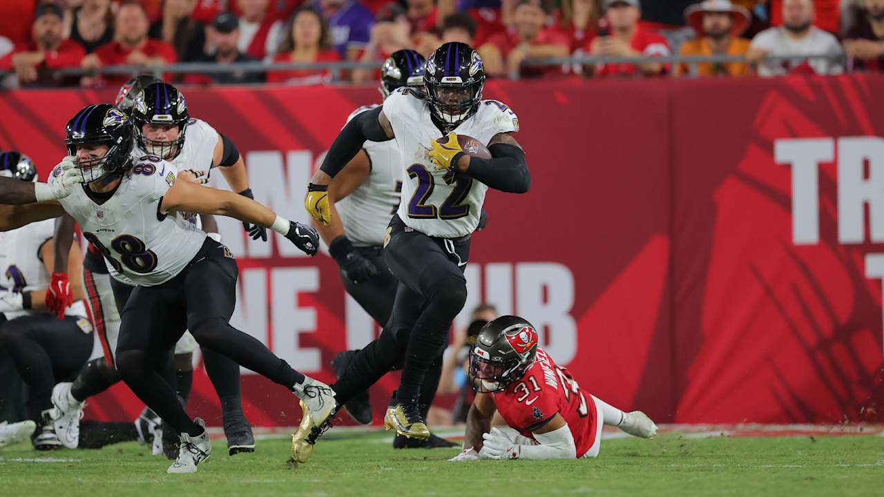 Derrick Henry's Top Plays in Victory Over Buccaneers | Ravens Highlights, Week 7