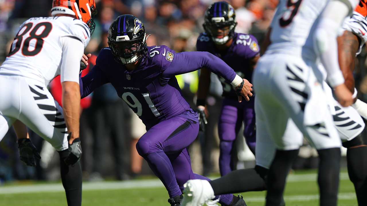 Game Action Gallery: Ravens vs. Bengals, Week 7