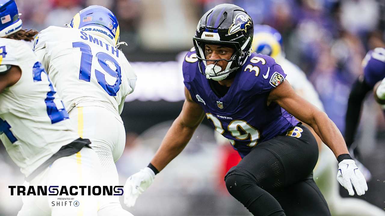 Ravens Move Undrafted Rookie to 53-Man Roster, Release Sanoussi Kane