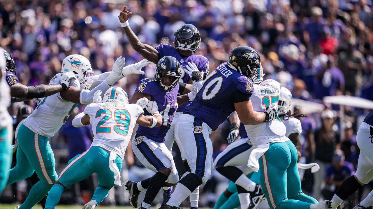 Ravens vs. Dolphins Does Not Get Flexed, Remains at 1 p.m.