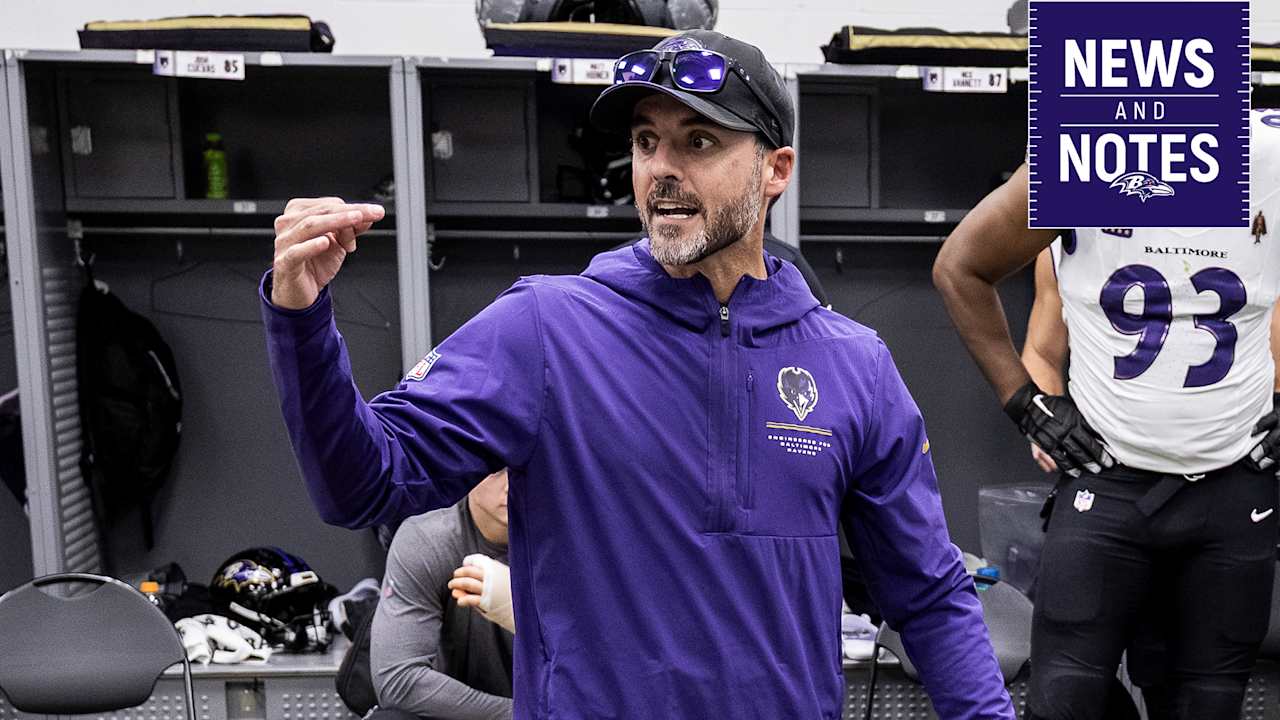 Jesse Minter coaching Baltimore Ravens in October 2026