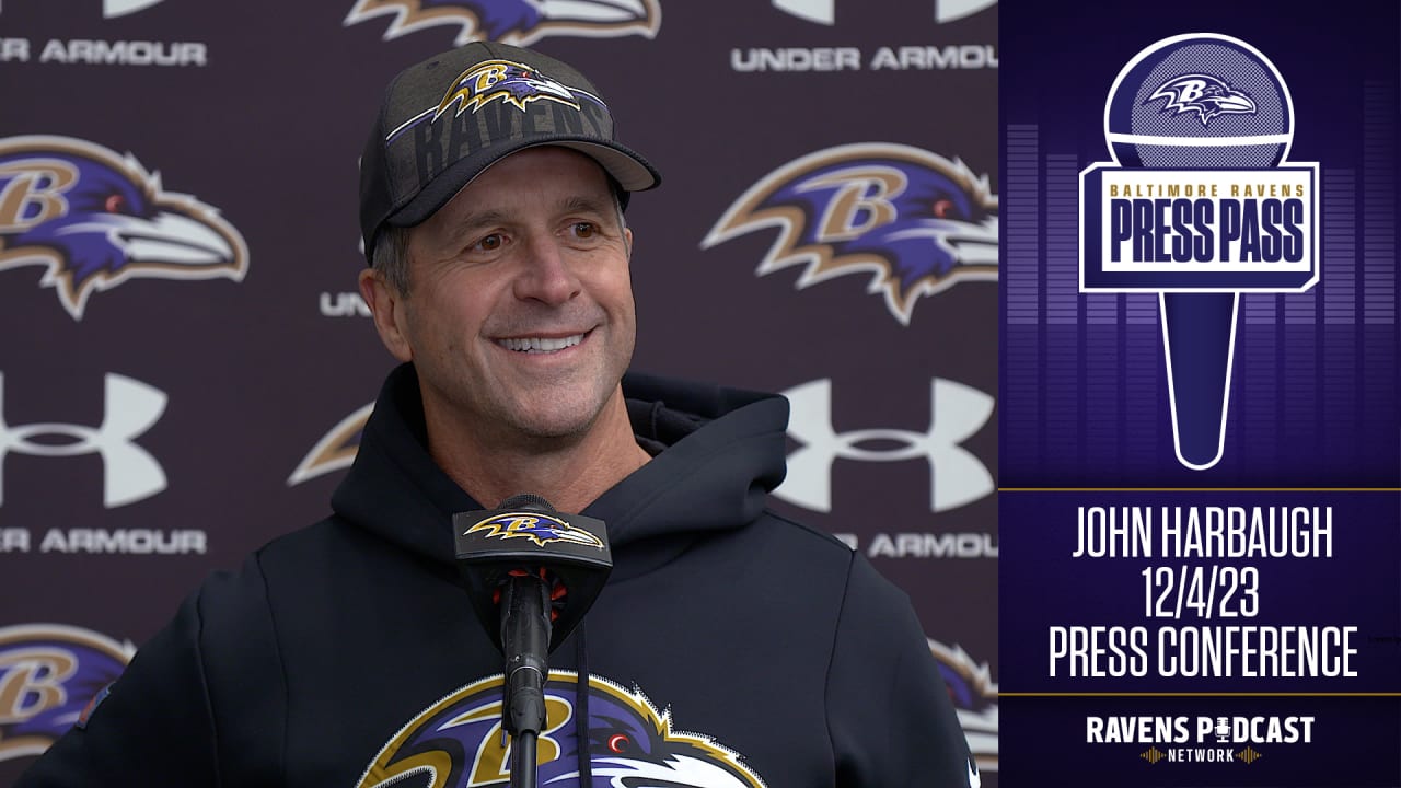John Harbaugh: Monday Press Conference (12/4)
