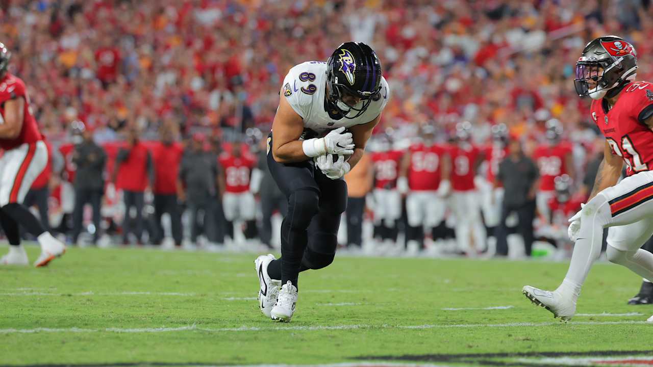 Mark Andrews Sets Ravens Touchdowns Record Ravens vs. Buccaneers